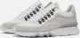 Floris van Floris van Bommel van Floris van Bommel Sneakers Heren Lage sneakers Herenschoenen Leer SFM-10135 Wit - Thumbnail 3