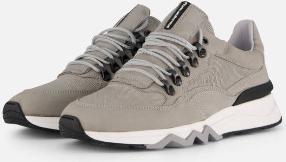 Floris van Floris van Bommel van Floris van Bommel Sneakers Heren Lage sneakers Herenschoenen Leer SFM-10135 Grijs - Foto 19