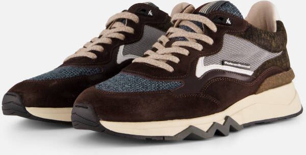 Floris van Bommel DE ZAGER 05.26 Lage sneakersVrije tijdsschoenenHeren sneakers Bruin - Foto 3