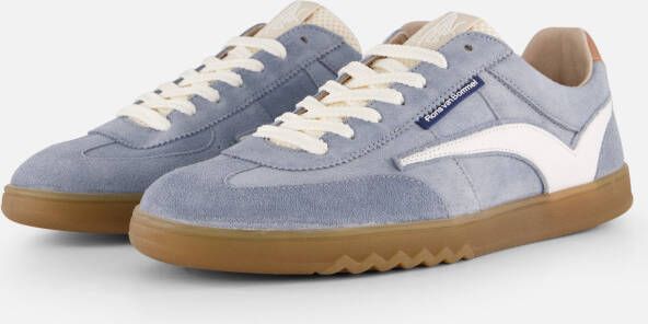 Floris van Bommel De Zaler Sneakers blauw Leer