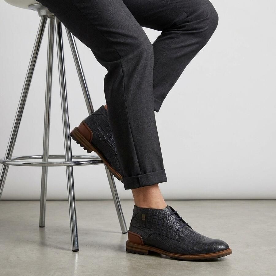Floris van bommel Crepi SFM-50159 41-01 DarkBlue H-Wijdte - Foto 2