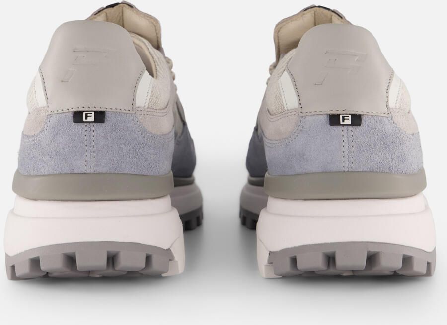 FLORIS VAN BOMMEL Lage Sneakers Heren Sfm-10248 De Gripper Maat: 46⅔ Materiaal: Textiel Kleur: Grijs - Foto 3