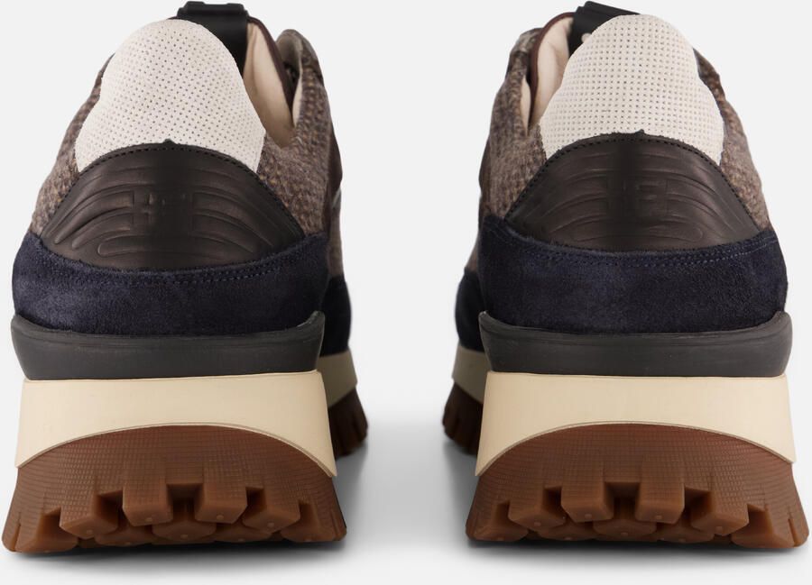 FLORIS VAN BOMMEL Lage Sneakers Heren Sfm-10156 De Grommer Maat: 44 Materiaal: Suède Kleur: Bruin - Foto 4
