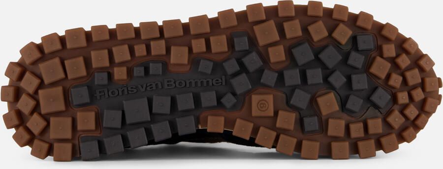 FLORIS VAN BOMMEL Lage Sneakers Heren Sfm-10156 De Grommer Maat: 44 Materiaal: Suède Kleur: Bruin - Foto 6