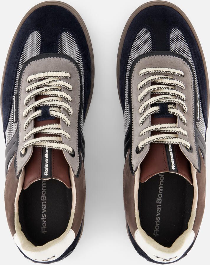 Floris van Bommel DE KUPSTER 08.13 Lage sneakersVrije tijdsschoenenHeren sneakers Blauw - Foto 4