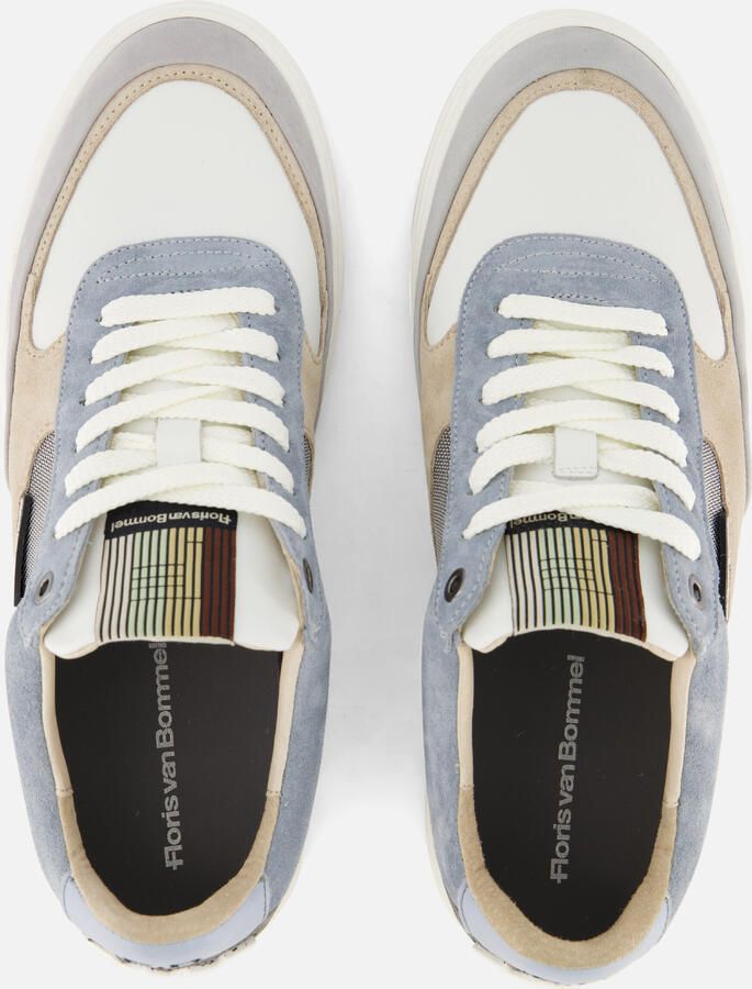 Floris van Bommel DE~KUPSTER~05.16~~~~~~~~~~~~~~ Lage sneakersVrije tijdsschoenenHeren sneakers Blauw - Foto 5