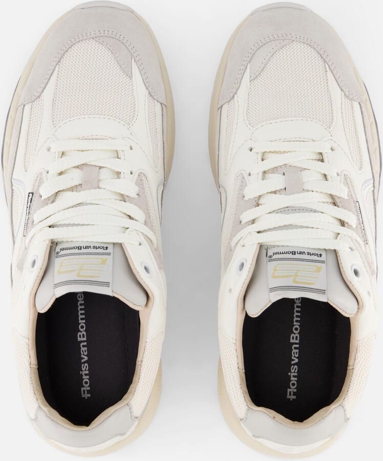 FLORIS VAN BOMMEL Lage Sneakers Heren Sfm-10258 De Rezer Maat: 48⅔ Materiaal: Suède Kleur: Beige - Foto 3