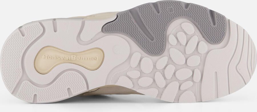 FLORIS VAN BOMMEL Lage Sneakers Heren Sfm-10258 De Rezer Maat: 48⅔ Materiaal: Suède Kleur: Beige - Foto 8