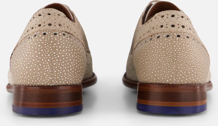 FLORIS VAN BOMMEL Nette Schoenen Heren Sfm-30361 De Stapper Maat: 44⅔ Materiaal: Textiel Kleur: Beige - Foto 8