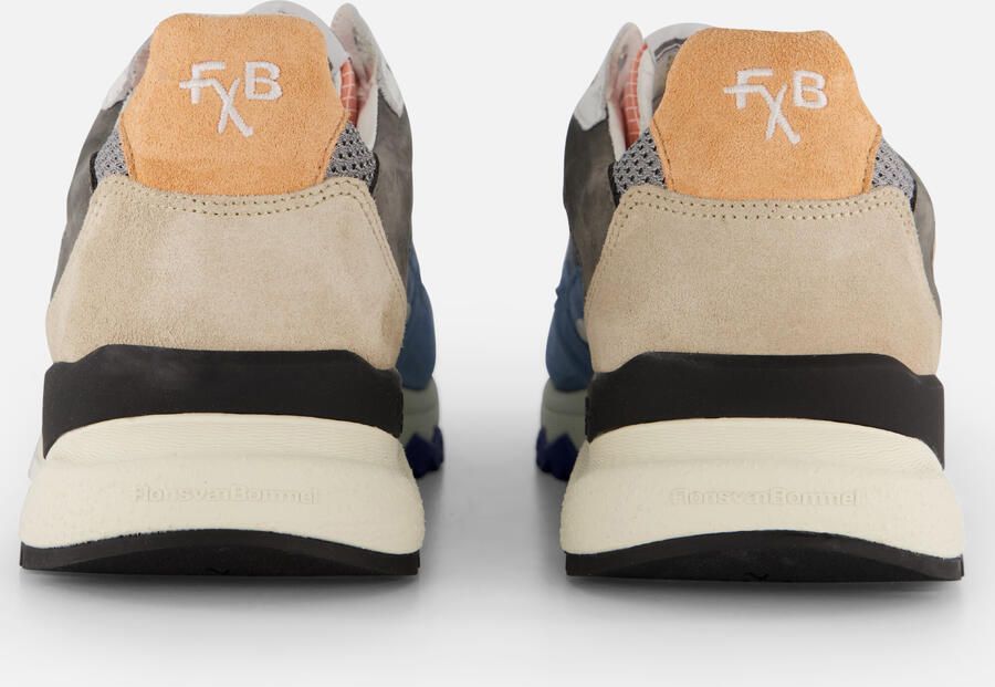 FLORIS VAN BOMMEL Lage Sneakers Heren Sfm-10154 De Treener Maat: 44⅔ Materiaal: Suède Kleur: Grijs - Foto 5