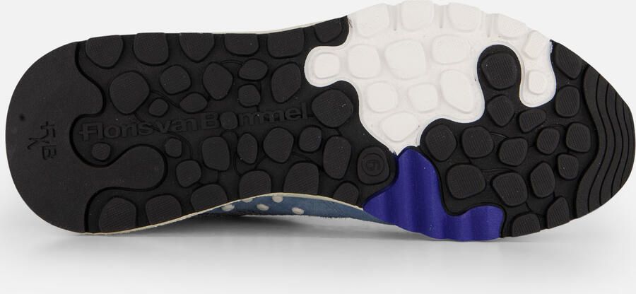 FLORIS VAN BOMMEL Lage Sneakers Heren Sfm-10154 De Treener Maat: 44⅔ Materiaal: Suède Kleur: Grijs - Foto 6