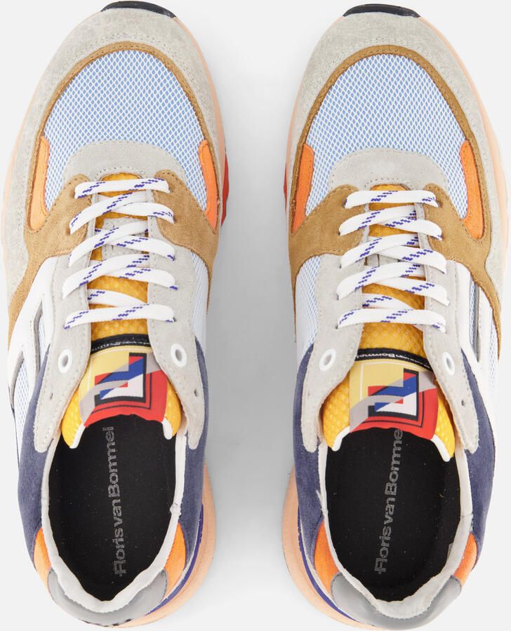 Floris van Bommel DE~TREENER~01.10~~~~~~~~~~~~~~ Lage sneakersVrije tijdsschoenenHeren sneakers Blauw - Foto 4