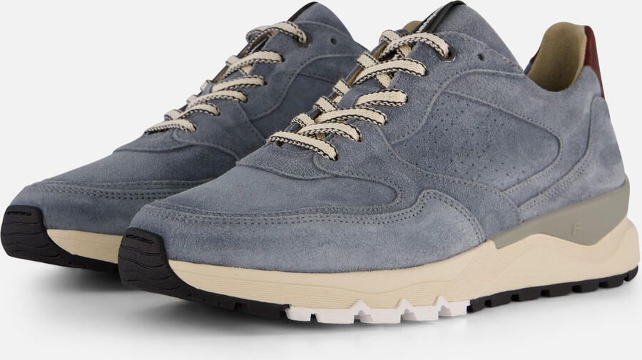 Floris van Bommel DE~TREENER~02.02~~~~~~~~~~~~~~ Lage sneakersVrije tijdsschoenenHeren sneakers Blauw