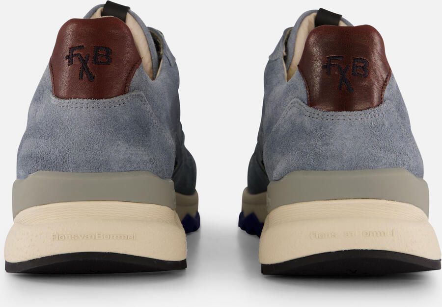 Floris van Bommel DE~TREENER~02.02~~~~~~~~~~~~~~ Lage sneakersVrije tijdsschoenenHeren sneakers Blauw - Foto 3