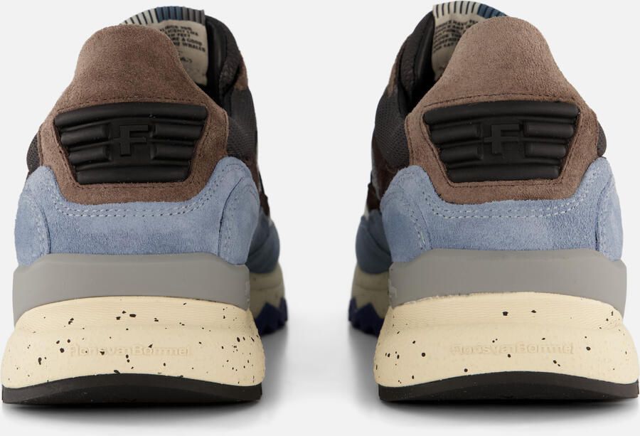Floris van Bommel de Treener Sneakers blauw Suede - Foto 3