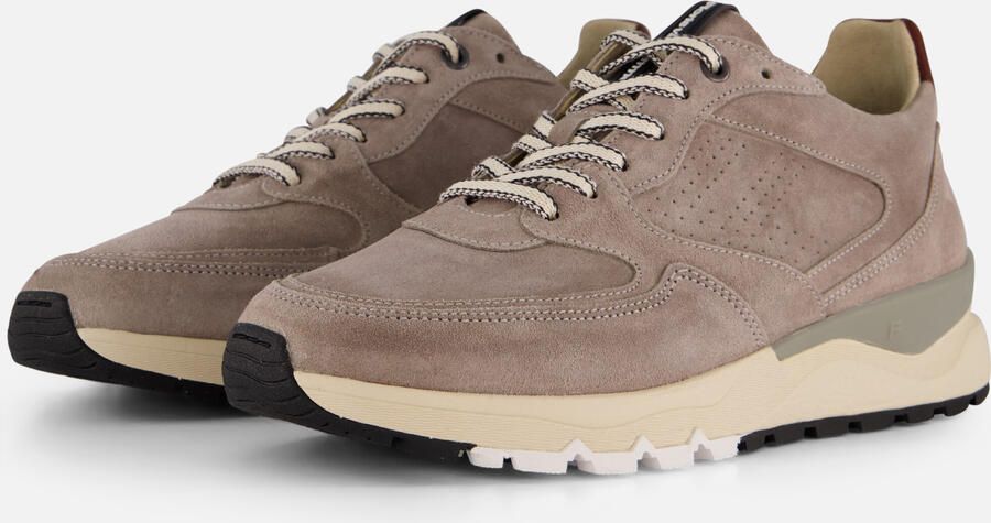 FLORIS VAN BOMMEL Sneakers Heren Sfm-10231 De Treener Maat: 46 Materiaal: Leer Kleur: Taupe - Foto 5