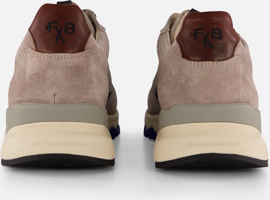 FLORIS VAN BOMMEL Sneakers Heren Sfm-10231 De Treener Maat: 46 Materiaal: Leer Kleur: Taupe - Foto 7