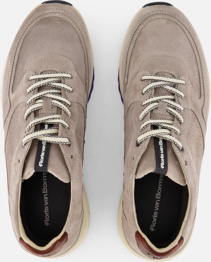 FLORIS VAN BOMMEL Sneakers Heren Sfm-10231 De Treener Maat: 46 Materiaal: Leer Kleur: Taupe - Foto 6