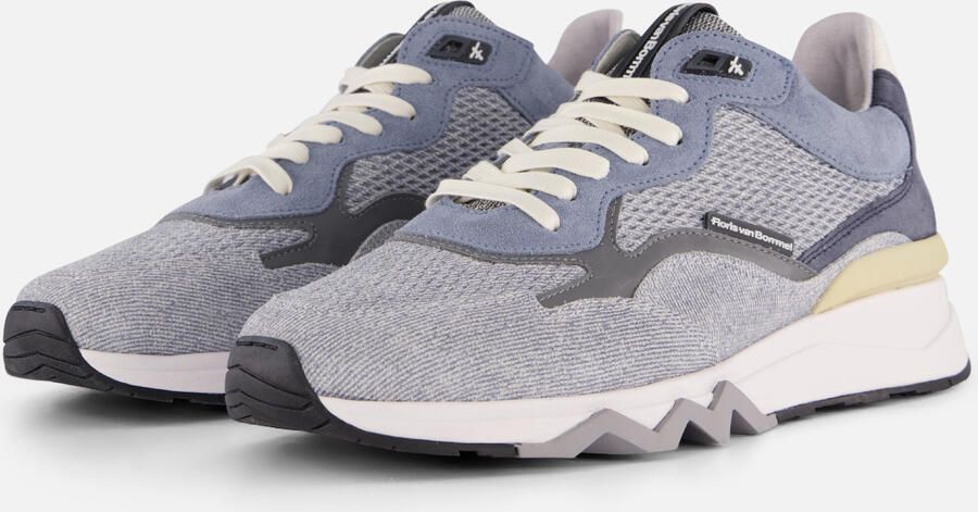 Floris van Bommel DE~ZAGER~02.56~~~~~~~~~~~~~~~~ Lage sneakersVrije tijdsschoenenHeren sneakers Blauw - Foto 3