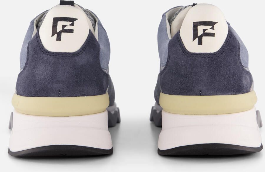 Floris van Bommel DE~ZAGER~02.56~~~~~~~~~~~~~~~~ Lage sneakersVrije tijdsschoenenHeren sneakers Blauw - Foto 5