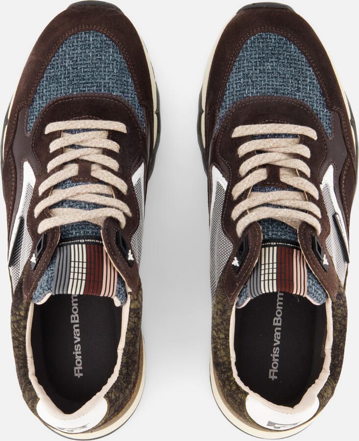 Floris van Bommel DE ZAGER 05.26 Lage sneakersVrije tijdsschoenenHeren sneakers Bruin - Foto 3
