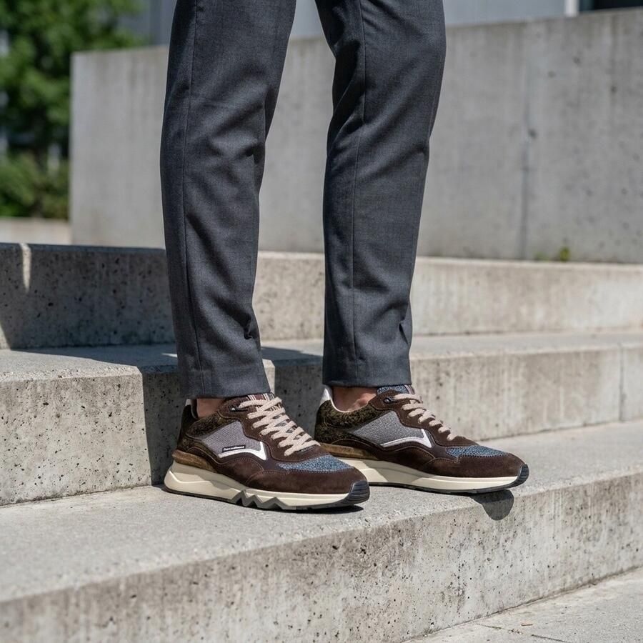 Floris van Bommel DE ZAGER 05.26 Lage sneakersVrije tijdsschoenenHeren sneakers Bruin - Foto 3
