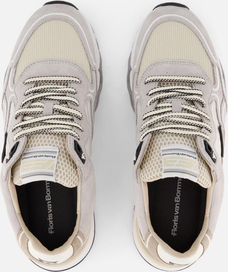 Floris van Bommel De Zager Sneakers grijs Suéde - Foto 2
