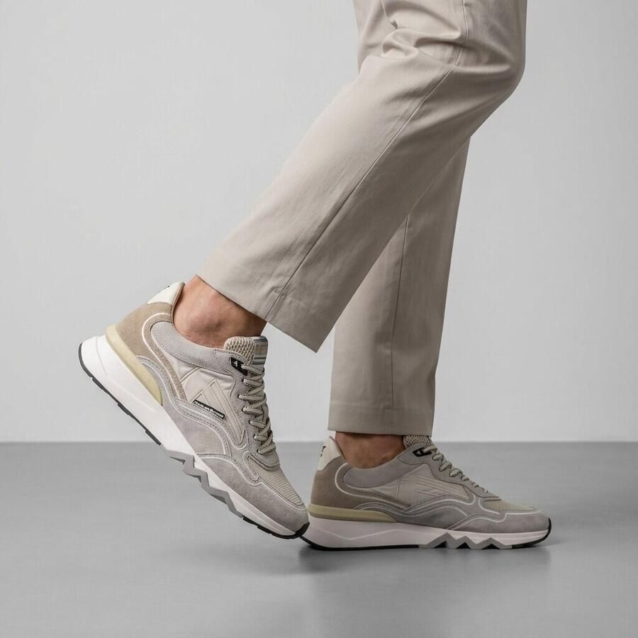 Floris van Bommel De Zager 03.06 sneakers lichtgrijs - Foto 4