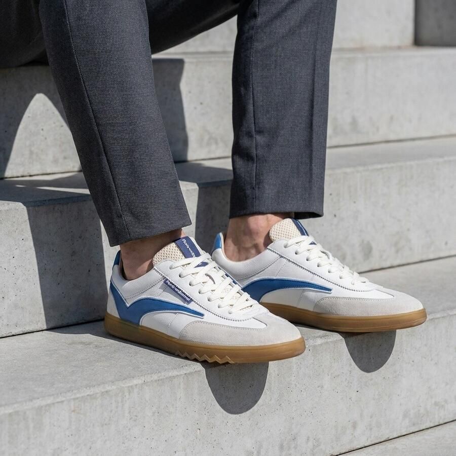 Floris van Bommel NOPPI~38.02~~~~~~~~~~~~~~~~~~~ Lage sneakersVrije tijdsschoenen sneakers Blauw - Foto 13