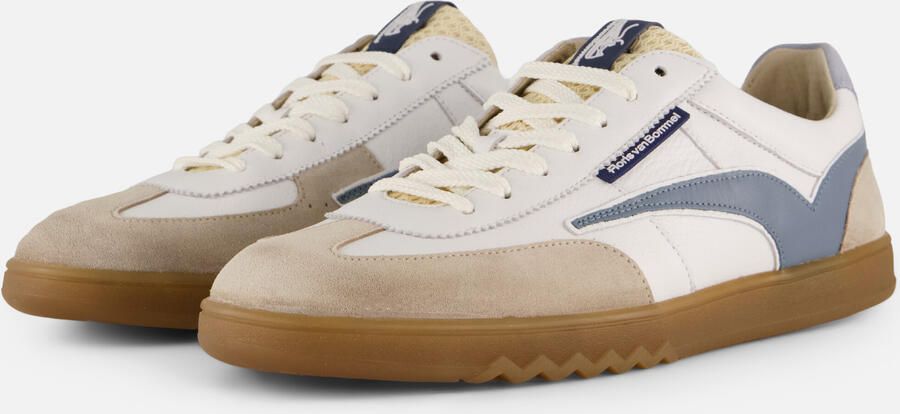 Floris van Bommel Sfm-10224 De Zaler Sneakers Leer Heren Wit - Foto 2