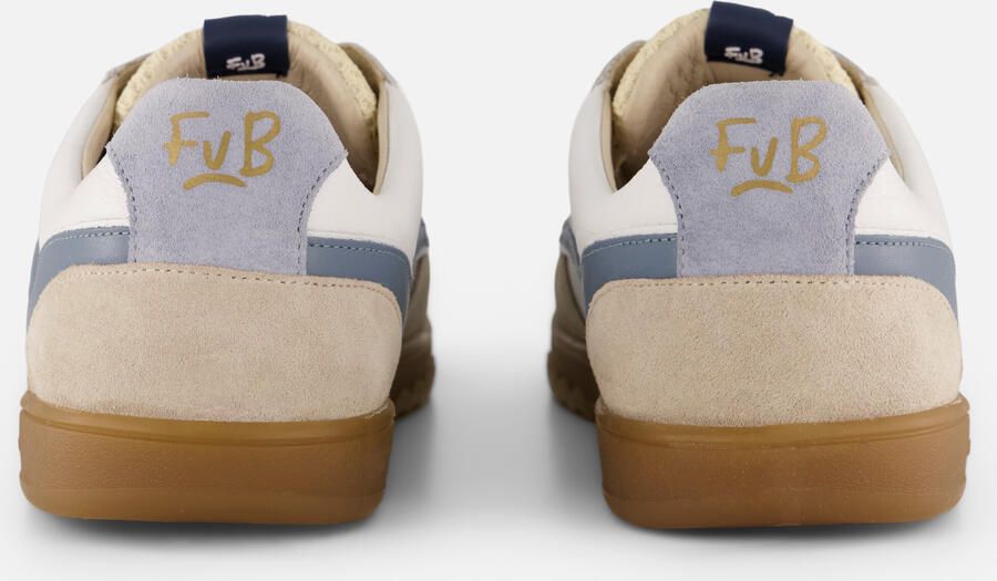 Floris van Bommel Sfm-10224 De Zaler Sneakers Leer Heren Wit - Foto 4