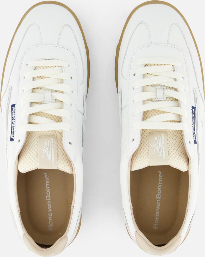 Floris van Bommel De Zaler 01.03 leren sneakers wit - Foto 3