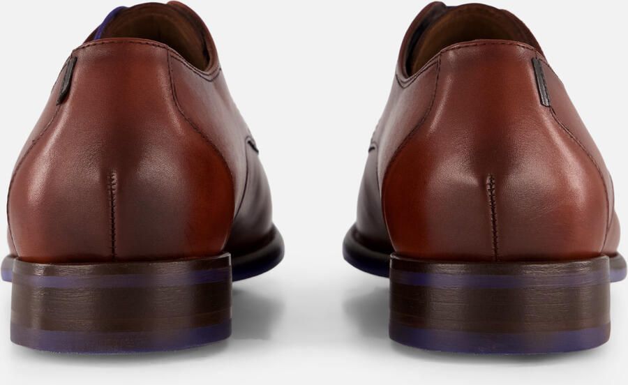 Floris van Bommel Netter veterschoenen cognac - Foto 4