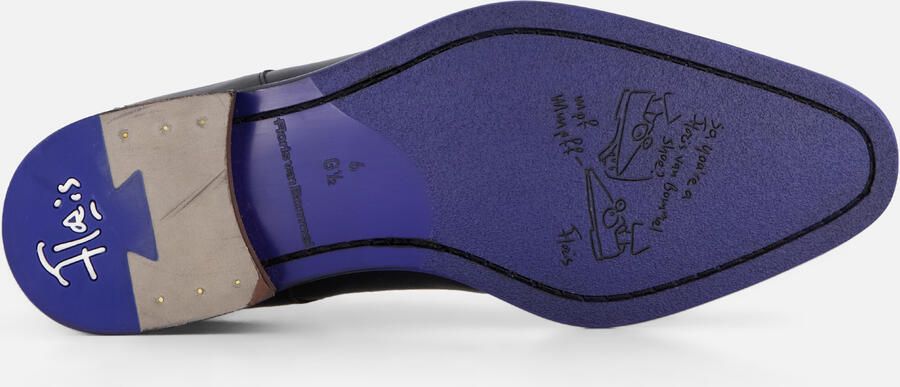 Floris van Bommel Netter veterschoenen zwart - Foto 5