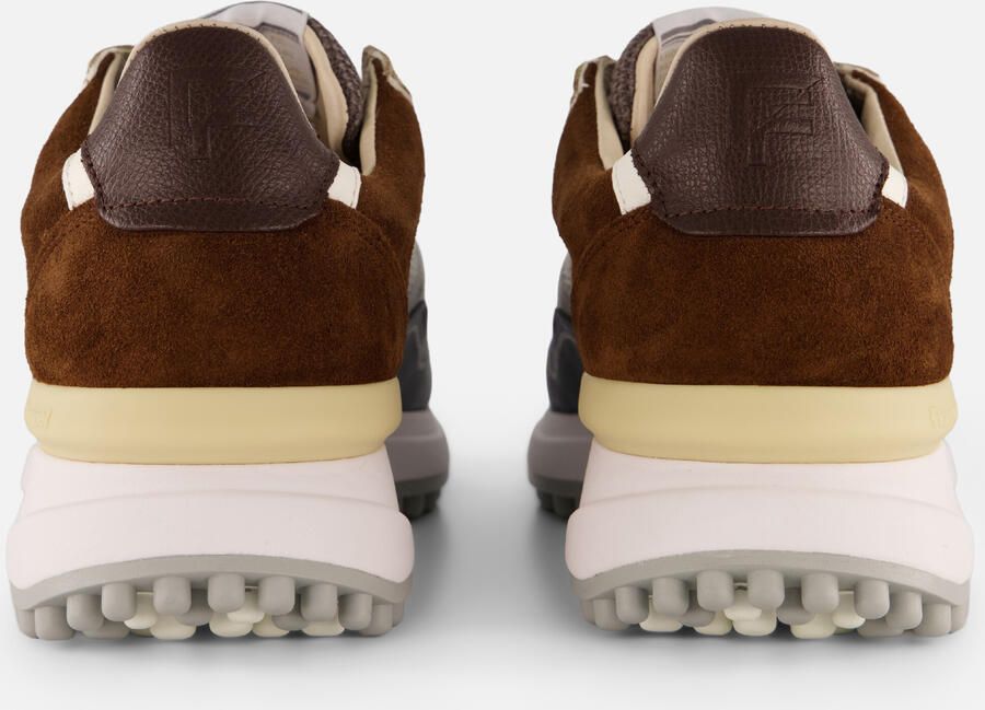 FLORIS VAN BOMMEL Lage Sneakers Heren Sfm-10139 Noppi Maat: 39⅓ Materiaal: Suède Kleur: Bruin - Foto 3