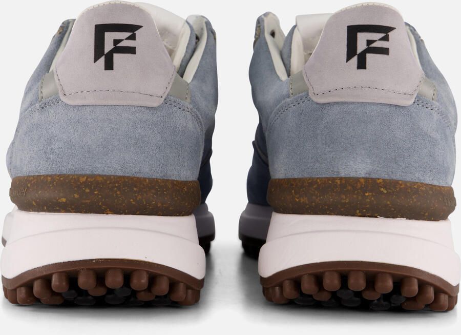 FLORIS VAN BOMMEL Lage Sneakers Heren Sfm-10223 Noppi Maat: 42 Materiaal: Suède Kleur: Blauw - Foto 4