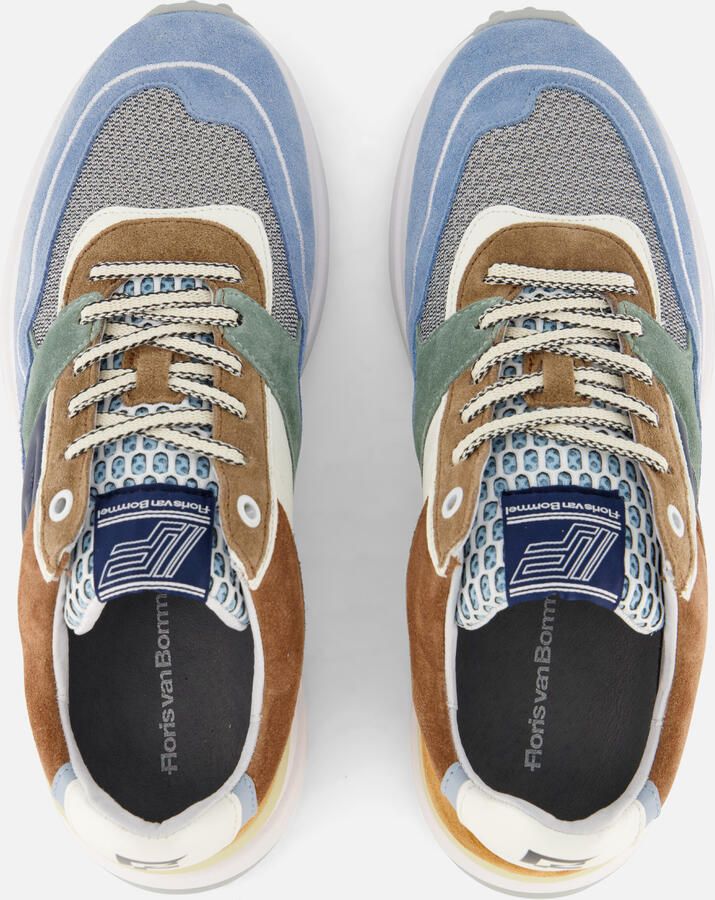FLORIS VAN BOMMEL Lage Sneakers Heren Sfm-10139 Noppi Maat: 39⅓ Materiaal: Textiel - Foto 5