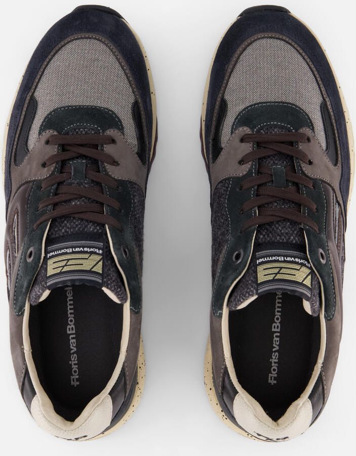 FLORIS VAN BOMMEL Lage Sneakers Heren Sfm-10154 De Treener ⅓ Textiel - Foto 10