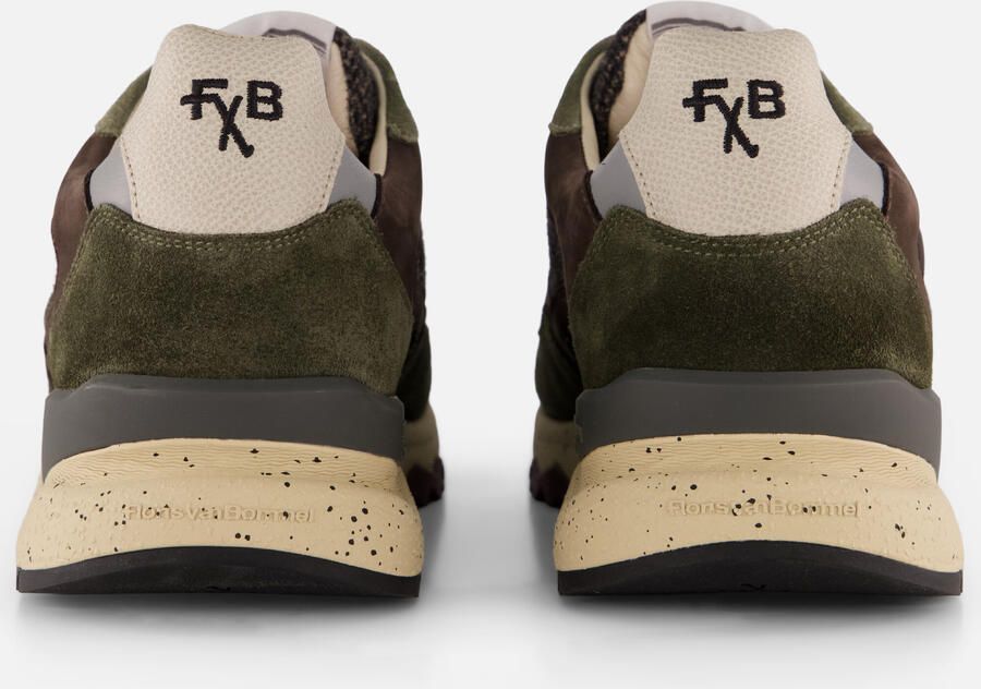 Floris van Bommel Sfm-10154 De Treener Sneakers Textiel Heren Groen - Foto 8