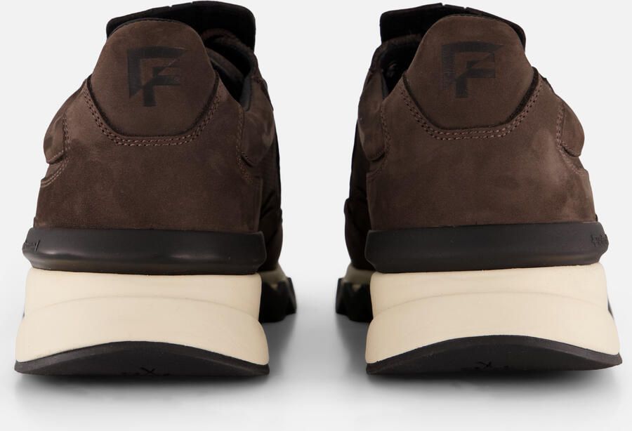 Floris van Bommel Sfm-10135 De Zager Sneakers Nubuck Heren Bruin - Foto 7