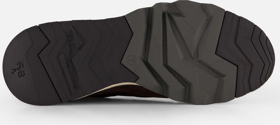 Floris van Bommel Sfm-10135 De Zager Sneakers Nubuck Heren Bruin - Foto 10