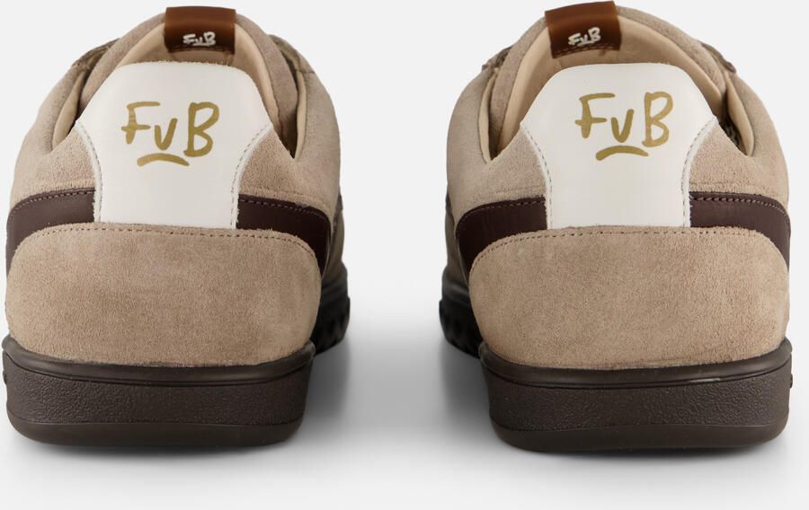 Floris van Bommel De Zaler 01.29 suède sneakers lichtbruin - Foto 5