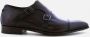 Floris van bommel 30015 Gilli 04.01 Dark Brown G+ Wijdte Gespschoenen - Thumbnail 1
