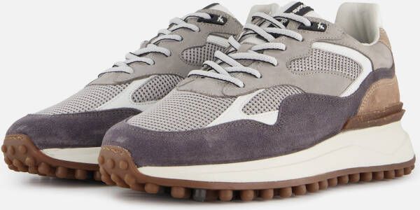 Floris van Floris van Bommel van Floris van Bommel Sneakers Heren Lage sneakers Herenschoenen Leer SFM-10159 Grijs - Foto 20
