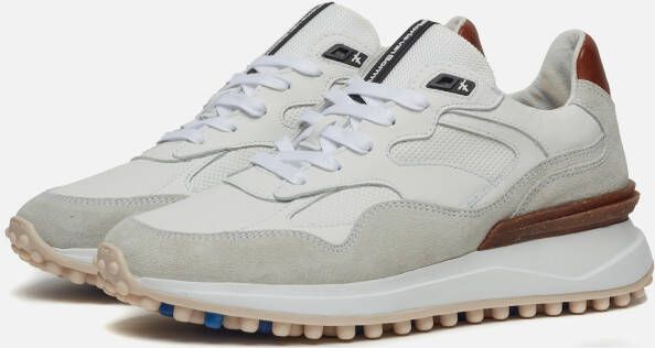 Floris van Bommel Noppi 18.03 Sneakers wit Suede