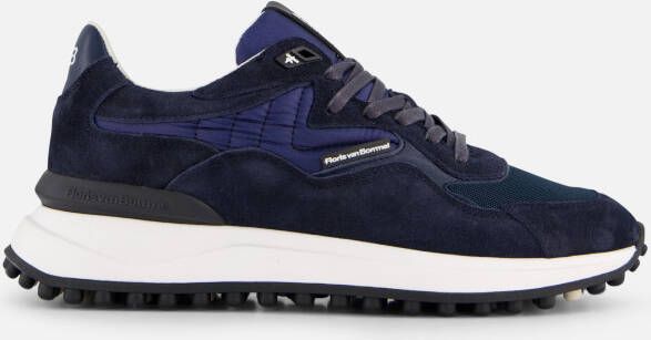 Floris van Bommel Noppi 20.02 Sneakers blauw Suede