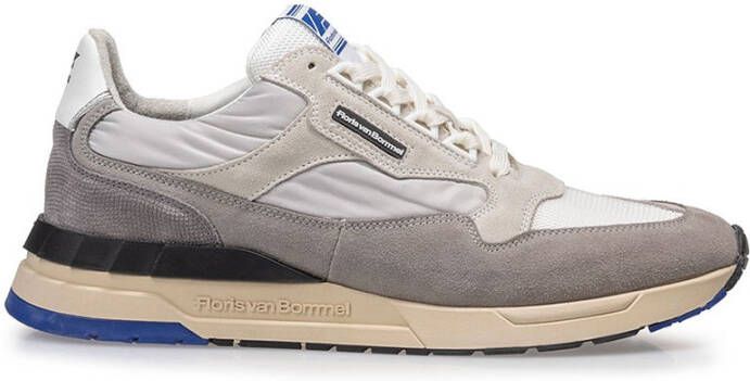 Floris van Floris van Bommel van Floris van Bommel Sneakers Heren Lage sneakers Herenschoenen Leer SFM-10135 Grijs - Foto 20
