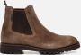 Floris van Floris van Bommel van Floris van Bommel Chelsea boots Heren Boots Laarzen Herenschoenen Suède SFM-60018 Midden bruin - Thumbnail 2