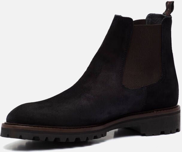Floris van Bommel Sturdi Chelsea boots zwart Suede