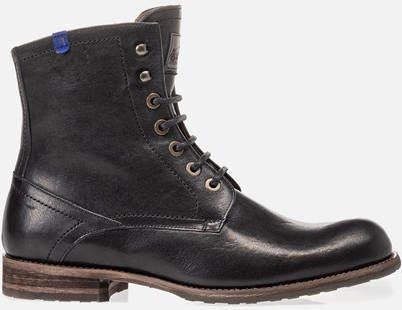 Floris van Bommel Zwarte veterschoenen voor heren - Foto 2